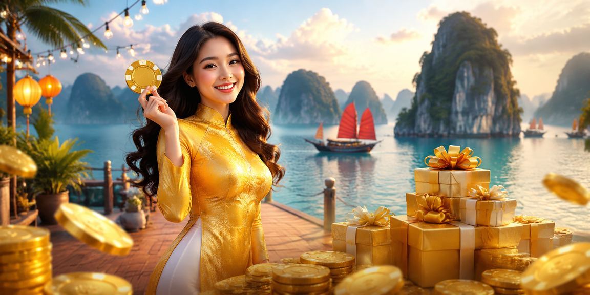 Cô gái mặc áo dài xem thông tin cá cược thể thao tại Hạ Long trên điện thoại