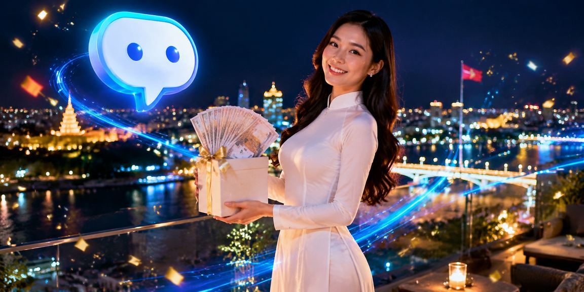 Người chơi tại Huế trải nghiệm cá cược casino trực tuyến với trang phục áo dài truyền thống